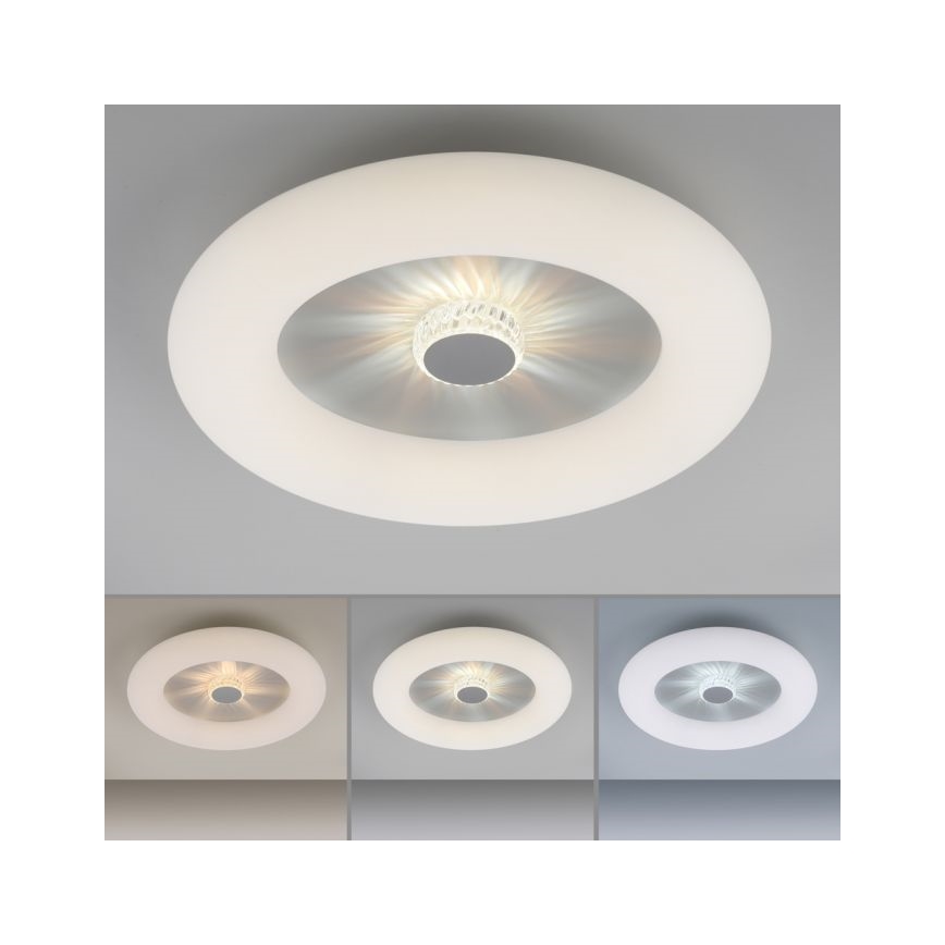 JUST LIGHT. 14383-16 - LED Prigušiva stropna svjetiljka VERTIGO LED/26W/230V 2700-5000K bijela + daljinski upravljač