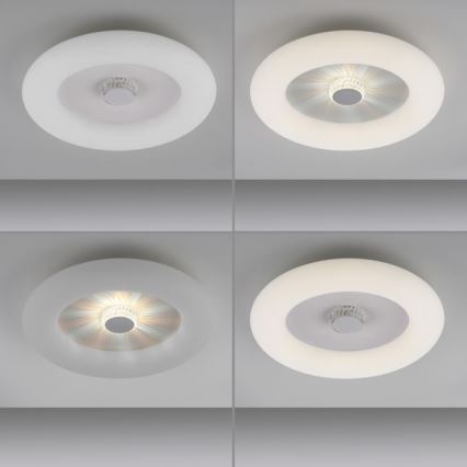 JUST LIGHT. 14383-16 - LED Prigušiva stropna svjetiljka VERTIGO LED/26W/230V 2700-5000K bijela + daljinski upravljač