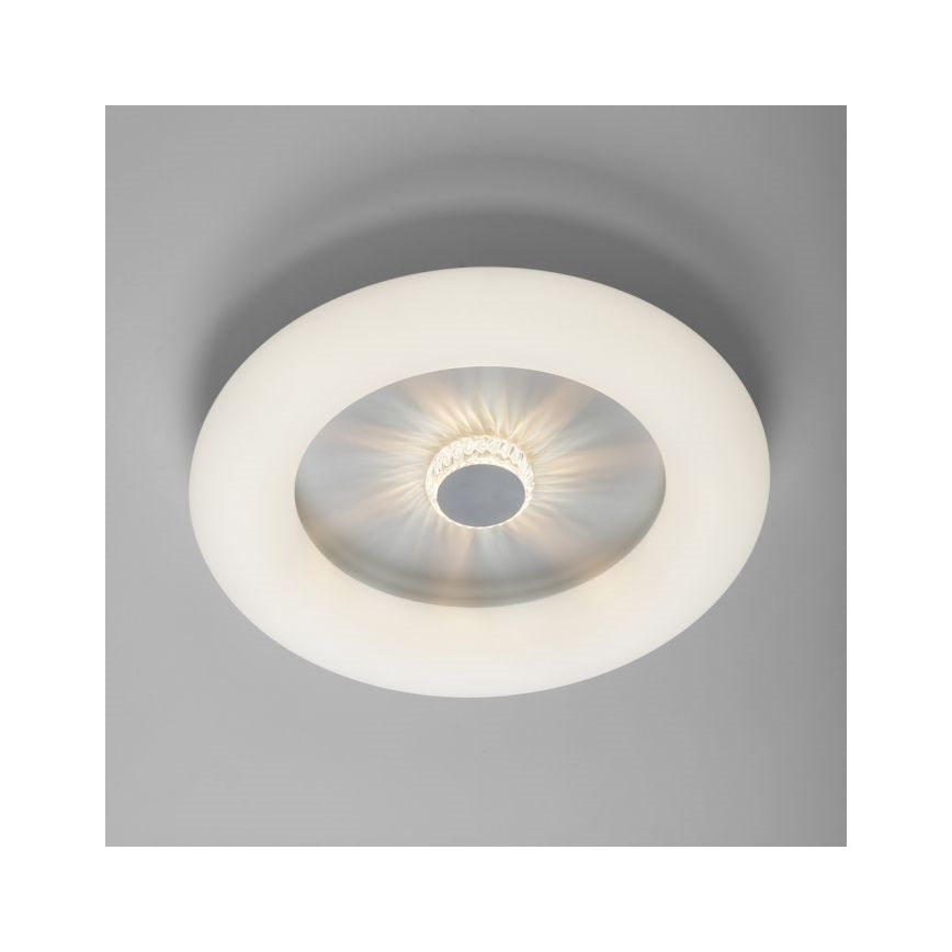 JUST LIGHT. 14383-16 - LED Prigušiva stropna svjetiljka VERTIGO LED/26W/230V 2700-5000K bijela + daljinski upravljač
