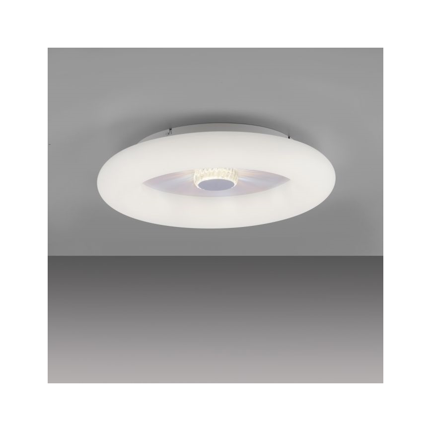 JUST LIGHT. 14383-16 - LED Prigušiva stropna svjetiljka VERTIGO LED/26W/230V 2700-5000K bijela + daljinski upravljač