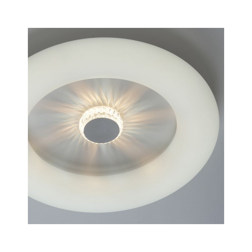 JUST LIGHT. 14383-16 - LED Prigušiva stropna svjetiljka VERTIGO LED/26W/230V 2700-5000K bijela + daljinski upravljač