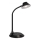 JUST LIGHT. 14414-18 - LED Dimmable fleksibilna dodirna stona lampa s bežičnim punjenjem PUCKI LED/4,5W/230V crna