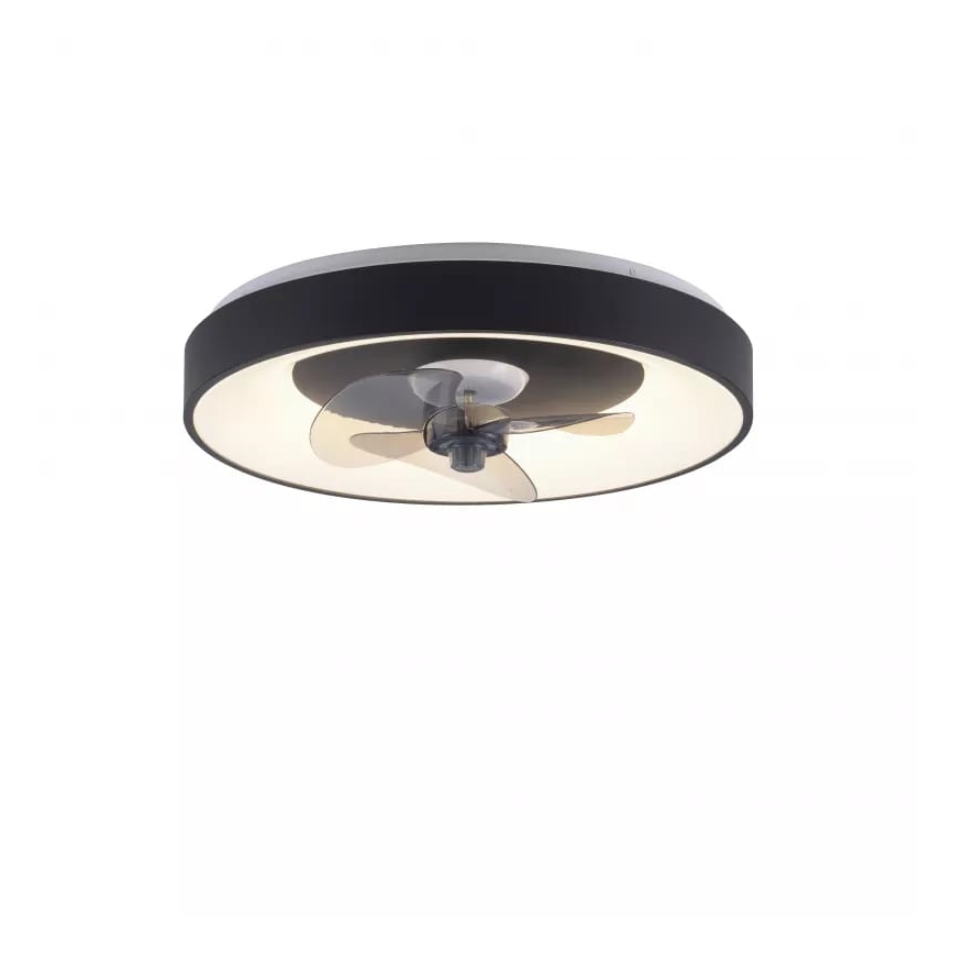JUST LIGHT. 14644-18 - LED Prigušiva stropna svjetiljka s ventilatorom VENIKA LED/36W/230V pr. 48,6 cm 2700-5000K + daljinski upravljač