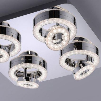 JUST LIGHT. 14662-17 - LED RGBW Prigušiva reflektorska svjetiljka TIM LOLASMART 4xLED/5,9/230V 2700-5000K + daljinski upravljač