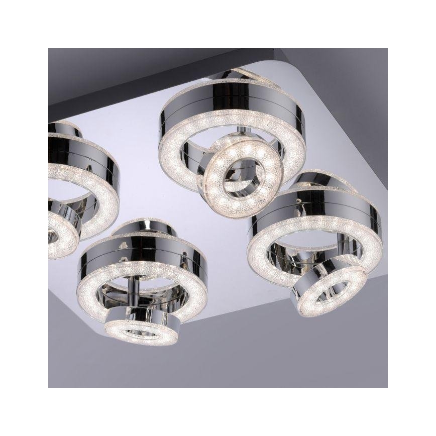 JUST LIGHT. 14662-17 - LED RGBW Prigušiva reflektorska svjetiljka TIM LOLASMART 4xLED/5,9/230V 2700-5000K + daljinski upravljač