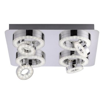 JUST LIGHT. 14662-17 - LED RGBW Prigušiva reflektorska svjetiljka TIM LOLASMART 4xLED/5,9/230V 2700-5000K + daljinski upravljač