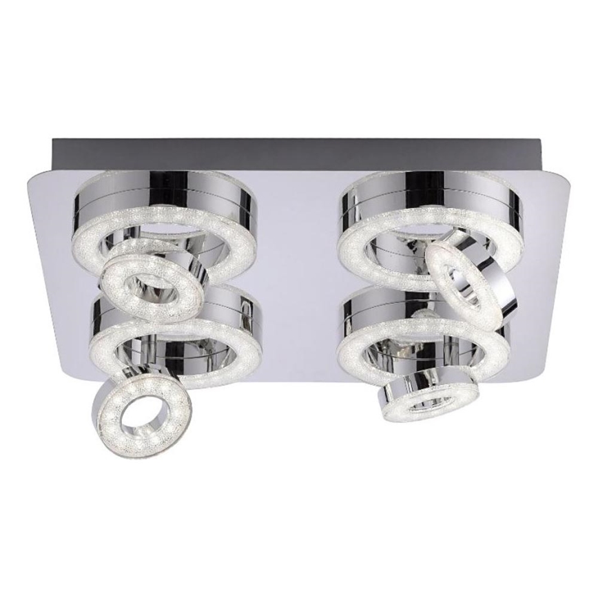 JUST LIGHT. 14662-17 - LED RGBW Prigušiva reflektorska svjetiljka TIM LOLASMART 4xLED/5,9/230V 2700-5000K + daljinski upravljač