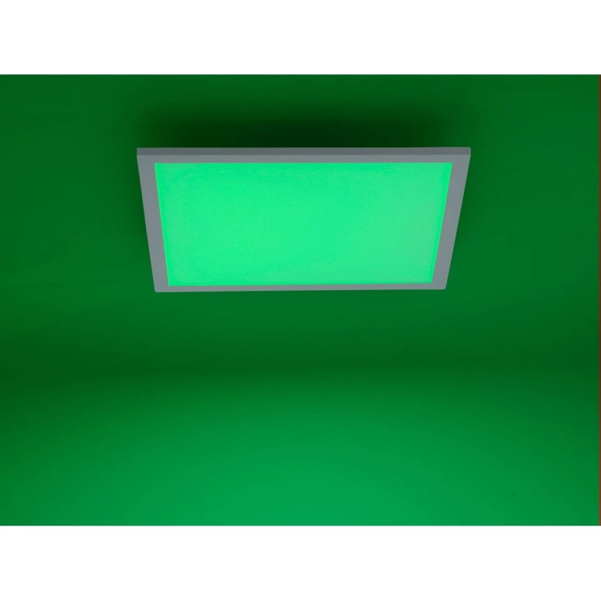 JUST LIGHT. 14681-16 - LED RGB Prigušivi nadgradni panel LOLA FLAT LED/28W/230V 2700-5000K + daljinski upravljač