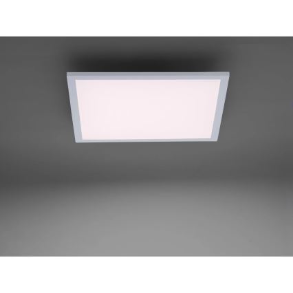 JUST LIGHT. 14681-16 - LED RGB Prigušivi nadgradni panel LOLA FLAT LED/28W/230V 2700-5000K + daljinski upravljač