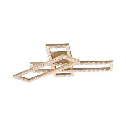 JUST LIGHT. 14733-60 - LED stropna svjetiljka GLITRA LED/35W/230V 57,25x72,05 cm zlatna