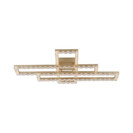 JUST LIGHT. 14733-60 - LED stropna svjetiljka GLITRA LED/35W/230V 57,25x72,05 cm zlatna