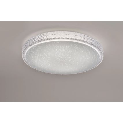 JUST LIGHT. 14745-00 - LED RGB Prigušiva stropna svjetiljka FRIDA LED/36W/230V 2700-5000K + daljinski upravljač