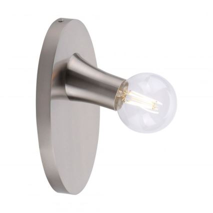 JUST LIGHT. 14777-55 - Stropna svjetiljka TURN ME 1xE27/60W/230V mat krom