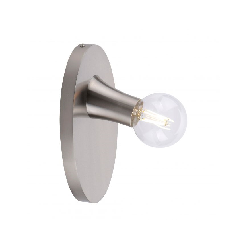 JUST LIGHT. 14777-55 - Stropna svjetiljka TURN ME 1xE27/60W/230V mat krom