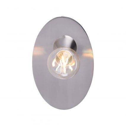 JUST LIGHT. 14777-55 - Stropna svjetiljka TURN ME 1xE27/60W/230V mat krom
