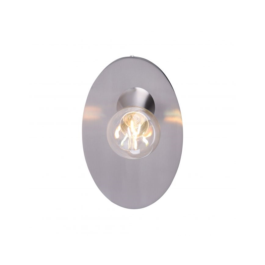 JUST LIGHT. 14777-55 - Stropna svjetiljka TURN ME 1xE27/60W/230V mat krom