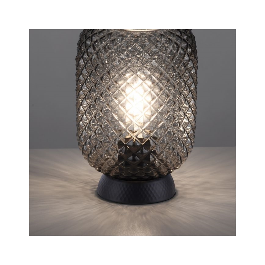 JUST LIGHT. 14906-18 - Stolna lampa REISHI 1xE27/40W/230V crna