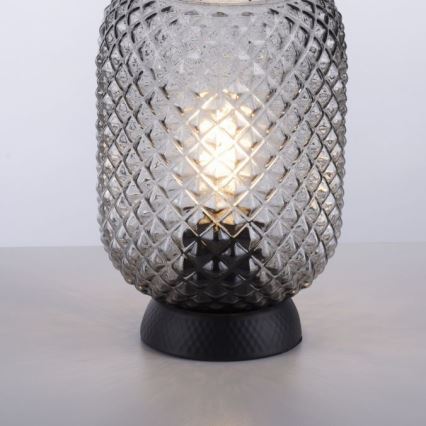 JUST LIGHT. 14906-18 - Stolna lampa REISHI 1xE27/40W/230V crna