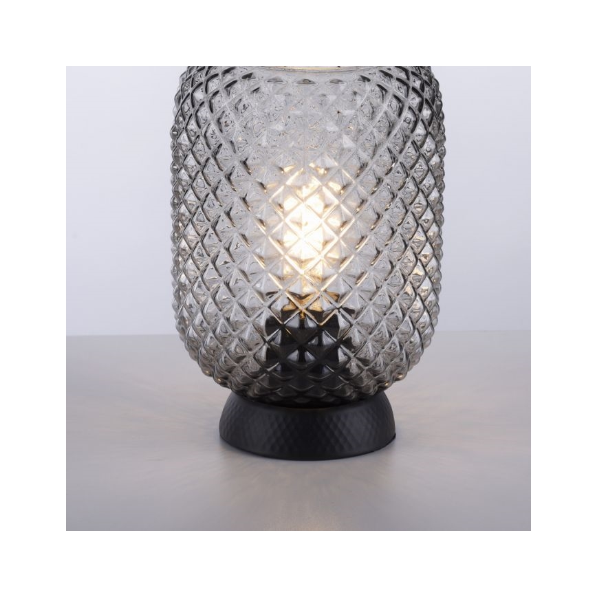 JUST LIGHT. 14906-18 - Stolna lampa REISHI 1xE27/40W/230V crna