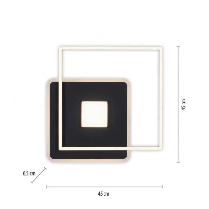JUST LIGHT. 15045-18 - LED stropno svjetlo za prigušivanje DOMINO LED/26W/230V