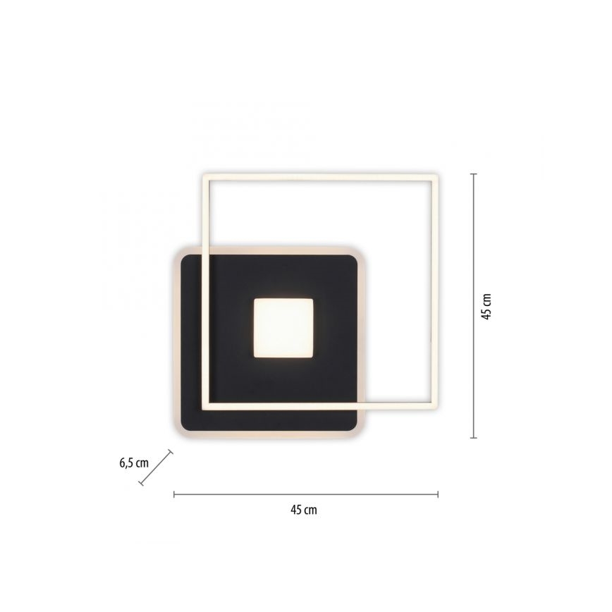 JUST LIGHT. 15045-18 - LED stropno svjetlo za prigušivanje DOMINO LED/26W/230V