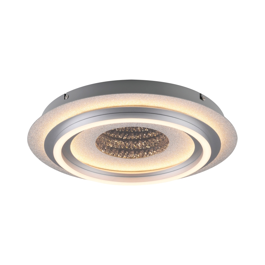 JUST LIGHT. 15089-21 - LED stropno svjetlo CICHIO LED/36W/230V promjer 40 cm matni krom