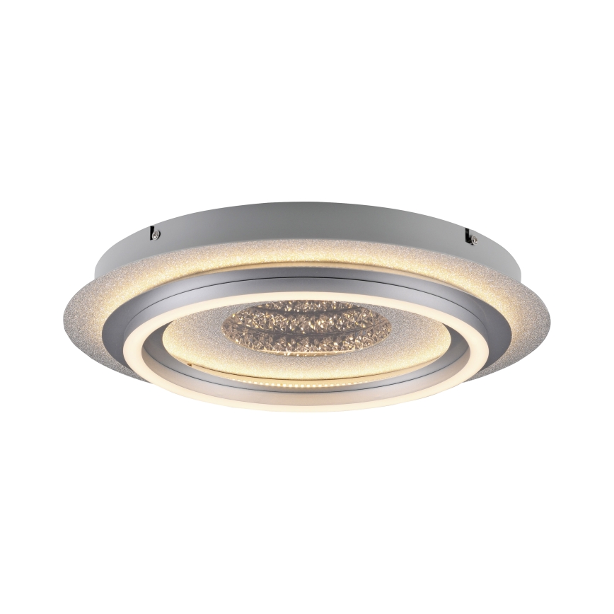 JUST LIGHT. 15089-21 - LED stropno svjetlo CICHIO LED/36W/230V promjer 40 cm matni krom