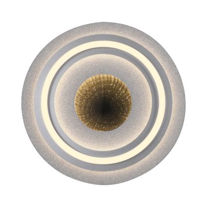 JUST LIGHT. 15089-21 - LED stropno svjetlo CICHIO LED/36W/230V promjer 40 cm matni krom