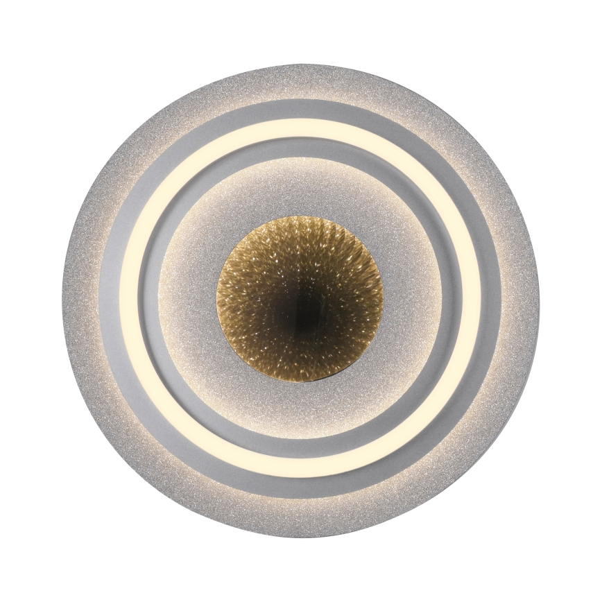 JUST LIGHT. 15089-21 - LED stropno svjetlo CICHIO LED/36W/230V promjer 40 cm matni krom