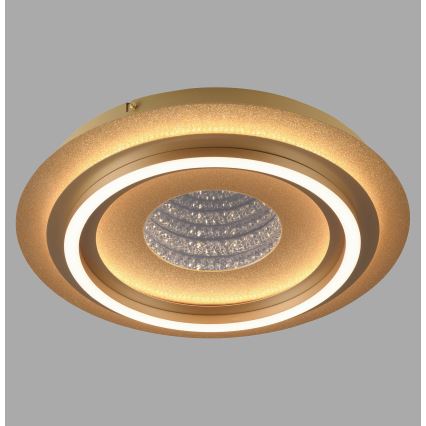 JUST LIGHT. 15089-60 - LED stropno svjetlo CICHIO LED/36W/230V Ø 40 cm zlatno