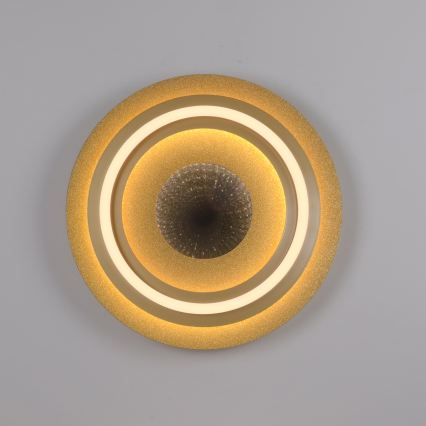 JUST LIGHT. 15089-60 - LED stropno svjetlo CICHIO LED/36W/230V Ø 40 cm zlatno
