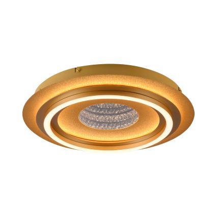 JUST LIGHT. 15089-60 - LED stropno svjetlo CICHIO LED/36W/230V Ø 40 cm zlatno