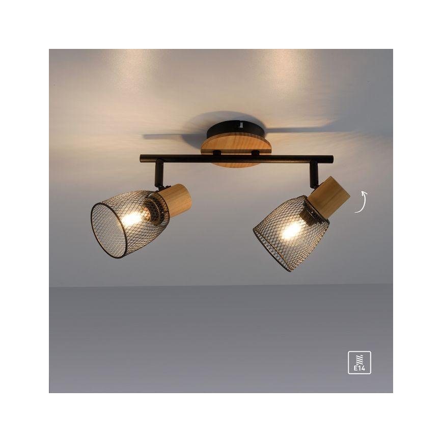 JUST LIGHT. 15192-79 - Reflektorska svjetiljka TAMIS 2xE14/10W/230V