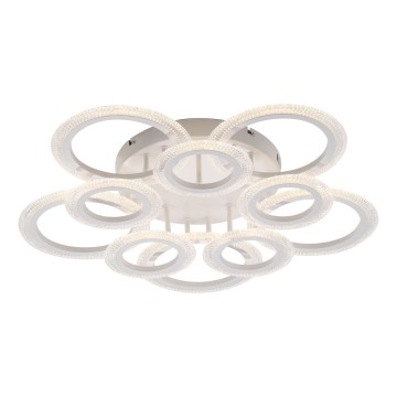 JUST LIGHT. 15268-16 - LED stropna svjetiljka CRYSTALLO LED/48,5W/230V Ø 68,6 cm bijela
