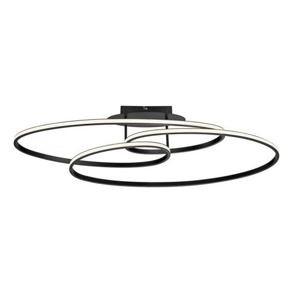 JUST LIGHT. 15321-18 - LED Stropna svjetiljka LUMACA LED/33W/230V crna