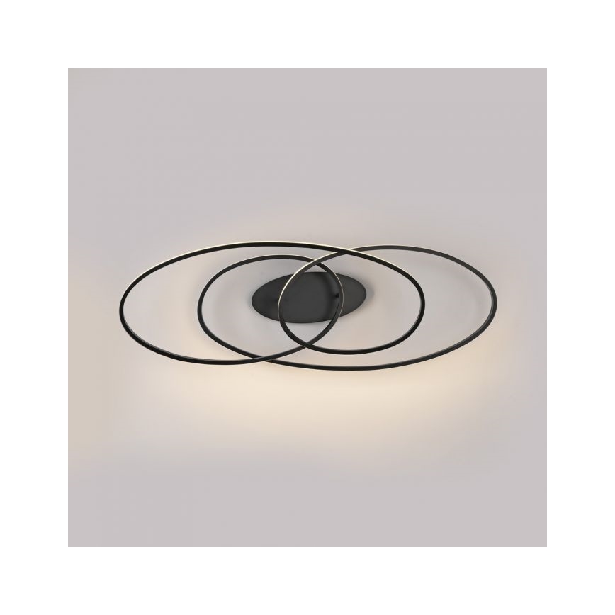 JUST LIGHT. 15321-18 - LED Stropna svjetiljka LUMACA LED/33W/230V crna