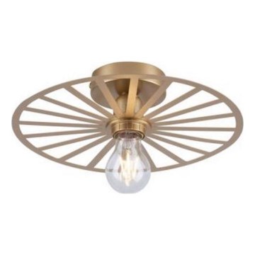 JUST LIGHT. 15635-60 - Stropna svjetiljka SPIKE 1xE27/40W/230V pr. 30 cm mesing