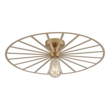 JUST LIGHT. 15636-60 - Stropna svjetiljka SPIKE 1xE27/40W/230V pr. 50 cm mesing