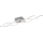 JUST LIGHT. 16266-55 - LED RGB Dimmabilno stropno svjetlo LOLA WAVE LED/30W/230V 2700-5000K + daljinski upravljač