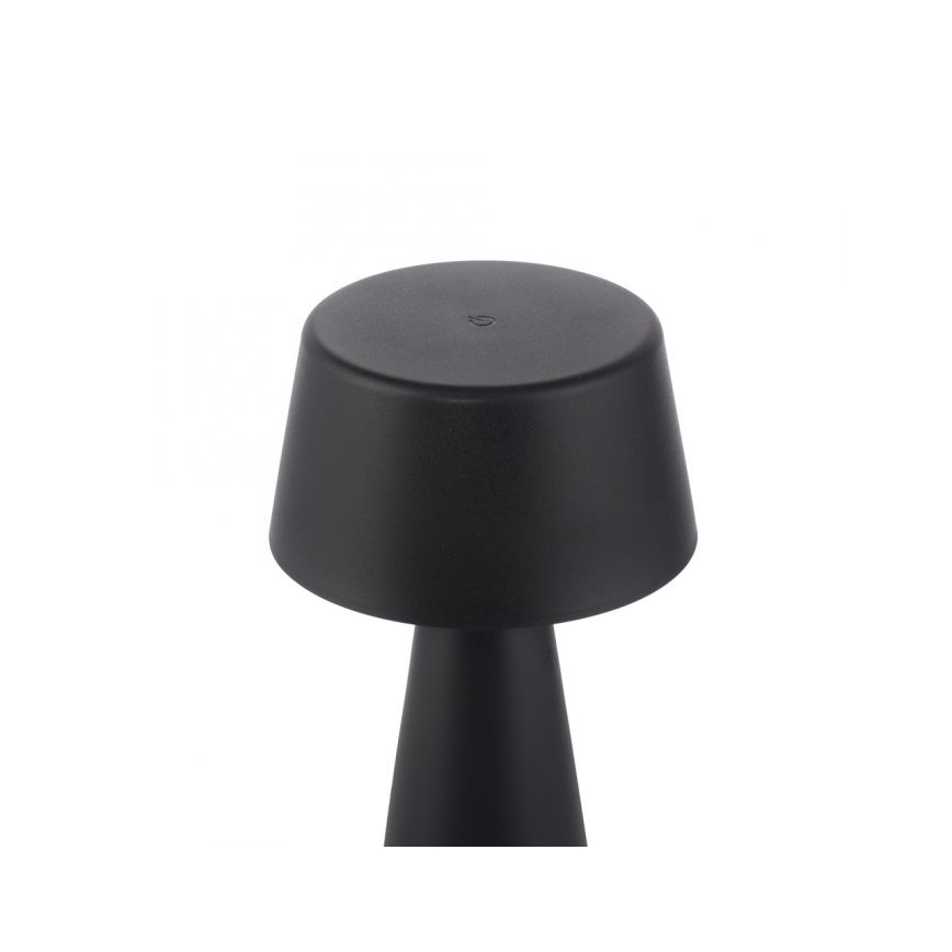 JUST LIGHT. 19260-18 - LED Prigušiva dodirna vanjska lampa ABERA LED/3W/3,7V 2000 mAh USB IP54 crna