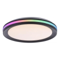 JUST LIGHT. 7509018 - LED RGBW Dimmabilno stropno svjetlo GANGES LED/24W/230V 2700-5000K + daljinski upravljač