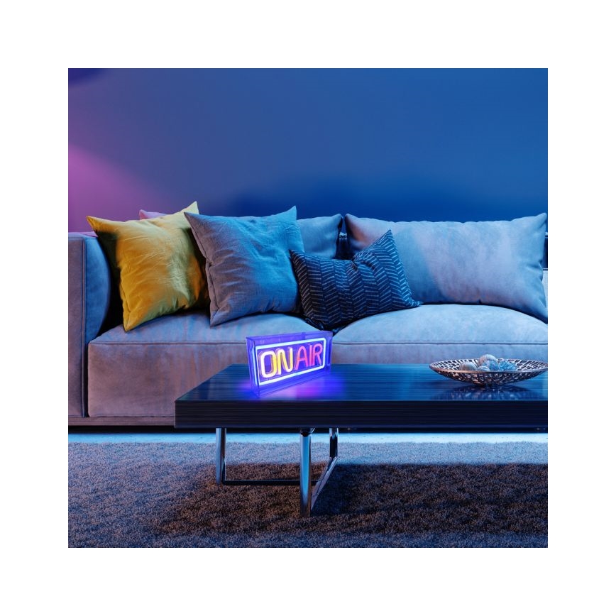 JUST LIGHT. 85013-70 - LED Neonska stolna dekoracija NEON LED/4W/5V On Air