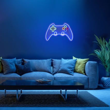 JUST LIGHT. 85022-70 - LED Neonska zidna dekoracija NEON 1xLED/6,5W/5V gamer