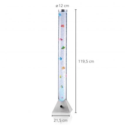 JUST LIGHT. 85106-55 - LED RGB Dekorativni podna lampa AVA 12xLED/0,06W/230V