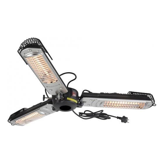 JUST LIGHT. 99513-18 - Vanjska grijalica GLOW 3x650W/1300W/2000W/230V IP34