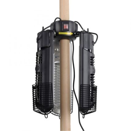 JUST LIGHT. 99513-18 - Vanjska grijalica GLOW 3x650W/1300W/2000W/230V IP34