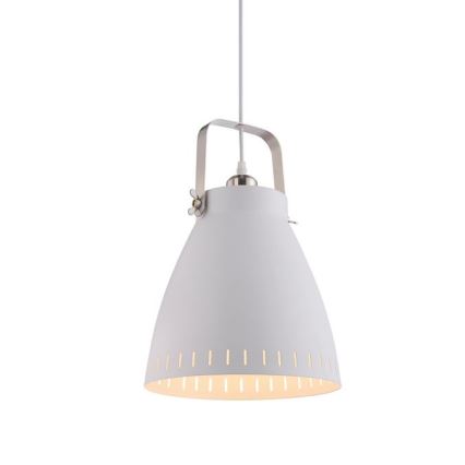 JUST LIGHT. L11160-16 - Luster na sajli EVA 1xE27/60W/230V pr. 26,5 siva