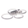 JUST LIGHT. L16271-55 - LED RGBW Prigušiva stropna svjetiljka JOHANNA LOLASMART LED/24W/230V 2700-5000K + daljinski upravljač