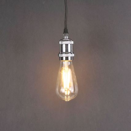 Kabel za napajanje 1xE27/20W/230V sjajni krom