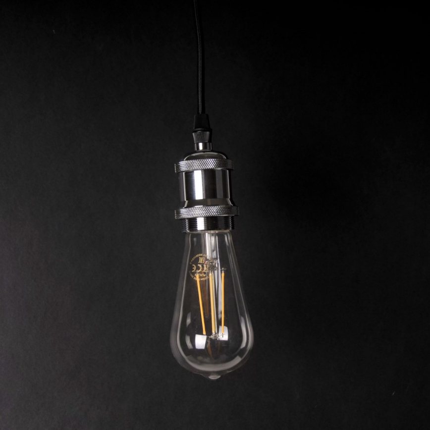 Kabel za napajanje 1xE27/20W/230V sjajni krom